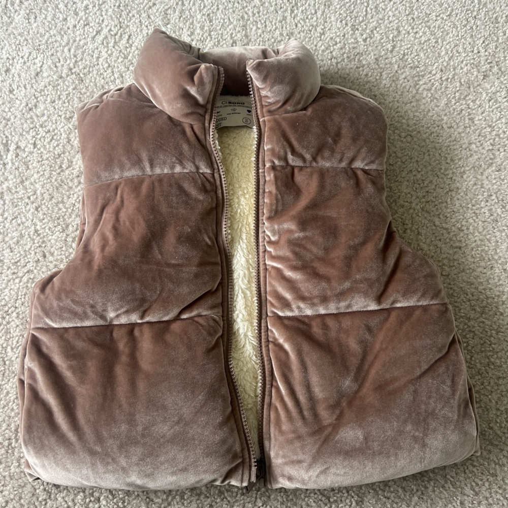 Sonoma Cream Sherpa Vest